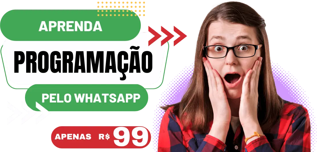 aprenda programacao pelo whatsapp